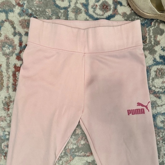 PUMA jogging pants pink girl size 10 (L) - Picture 2 of 3
